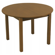 Τ-06 τραπέζι κουζίνας ξύλινo Φ110(+35)xH75